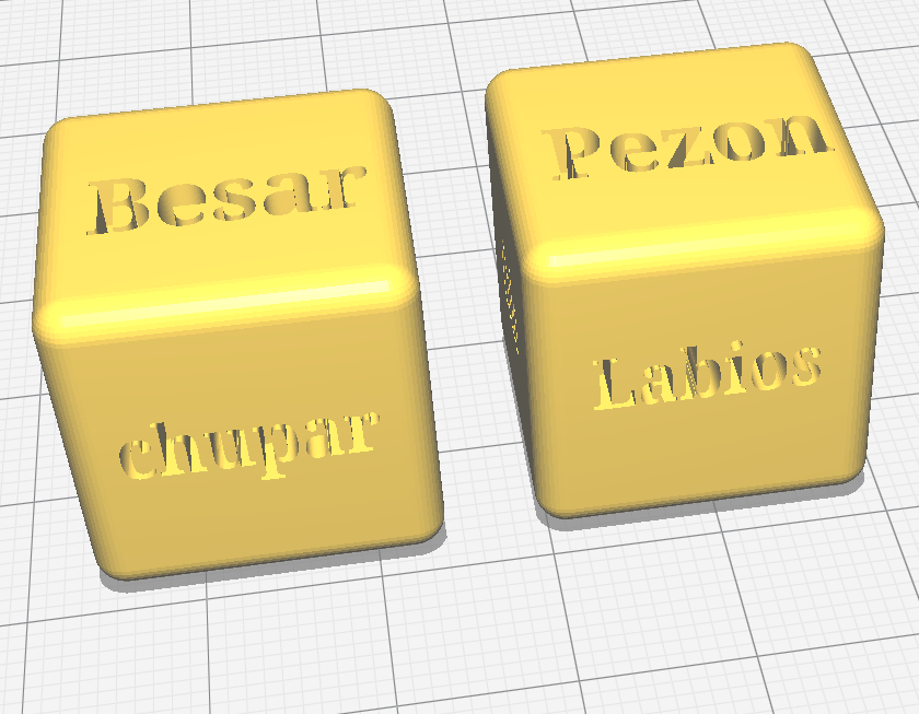 Download Stl File Erotic Sex Dice • 3d Printable Design • Cults 5545